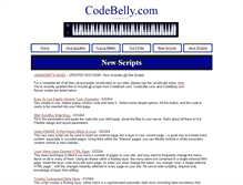 Tablet Screenshot of codebelly.com